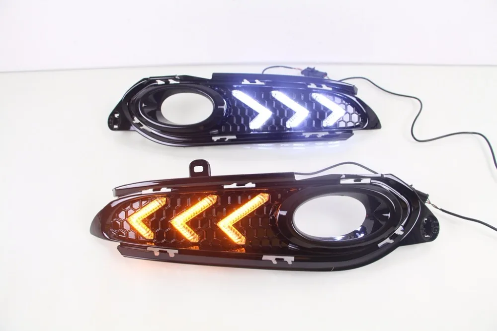fog lamp drl daytime running lights for honda hr v vezel 2014 2017 ...